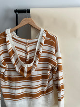 Load image into Gallery viewer, Striped Sweater Hoodie (Sized XXS/XS)