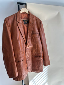 Vintage Leather Coat (Sized M/L)