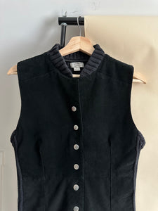 Vintage Leather Sweater Vest (Sized M)