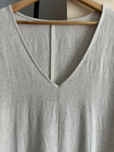 Linen (Blend) Swing Dress