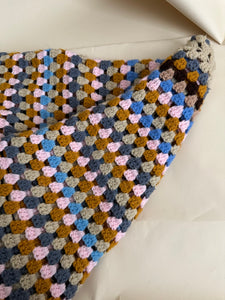 Vintage Handmade Crochet Blanket