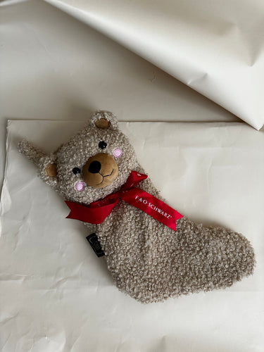 FAO Schwarz Teddy Bear Stocking