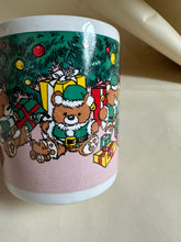 Load image into Gallery viewer, Vintage Christmas Mug - Tree + Gifts