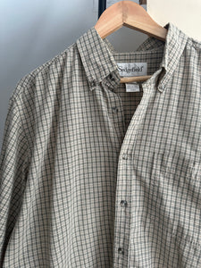 Vintage Plaid Boyfriend Button Down