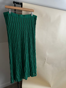 Open Knit Midi Skirt (Sized 35.5" Waist)