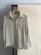 Load image into Gallery viewer, Sheer Ribbed Button Down (Sized S/M)