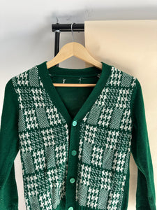 Vintage Knit Cardigan (Sized XXS/XS)