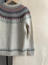 Load image into Gallery viewer, Fair Isle Wool Sweater (Sized XXS-S)