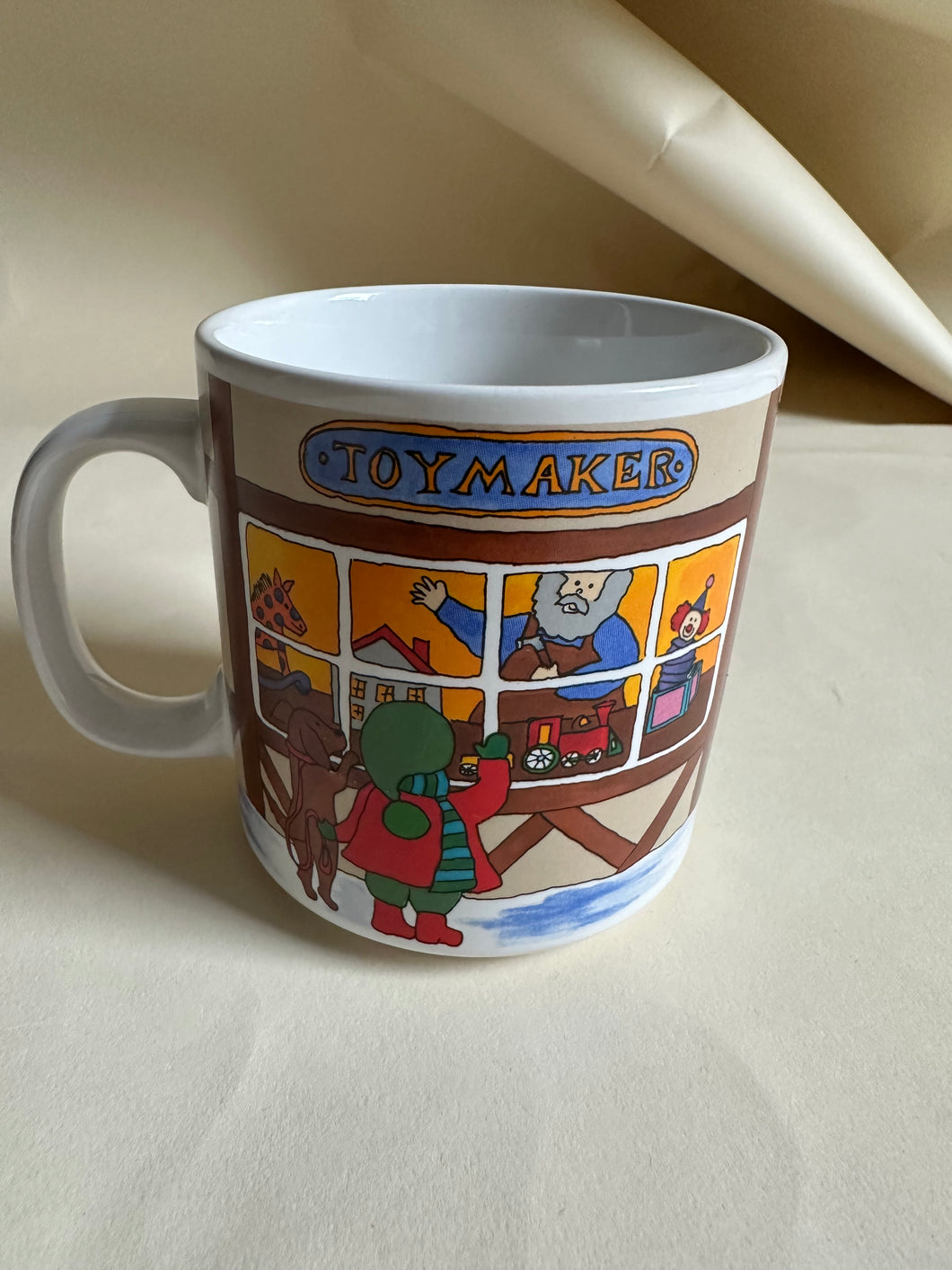 Vintage Christmas Mug - Toymaker