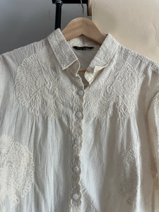 Cotton Embroidered Blouse