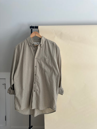 Vintage Plaid Boyfriend Button Down