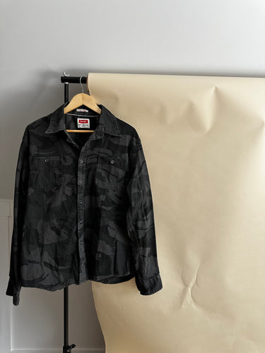 Vintage Camo Printed Button Down (Sized M/L)