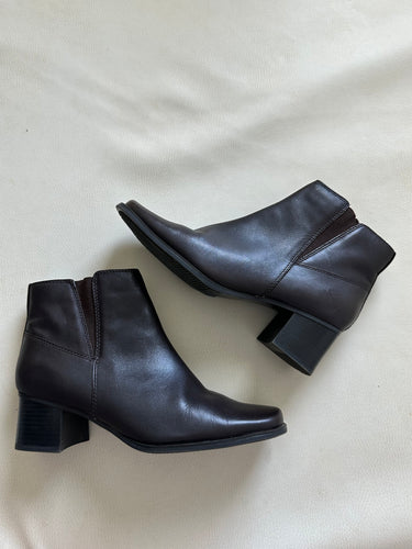 Vintage Leather Booties