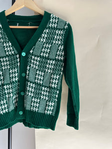 Vintage Knit Cardigan (Sized XXS/XS)