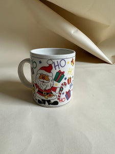 Vintage Christmas Mug - Ho Ho Ho