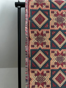 Vintage Fringed Table Runner (74"x13")