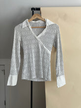 Load image into Gallery viewer, Pleated Collared Blouse