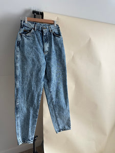 Vintage Acid Wash Denim (Sized 26.5" Waist)