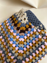 Load image into Gallery viewer, Vintage Handmade Crochet Blanket