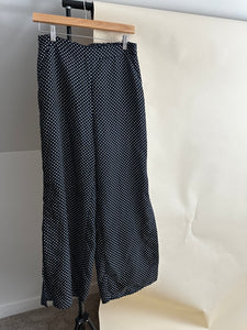 Polka Dot Flare Pants (Sized 29"+ Waist)