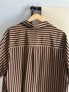 Vintage Striped Blouse (Sized XL-XXL)