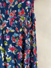 Load image into Gallery viewer, Vintage Gauzy Floral Dress (Sized L)