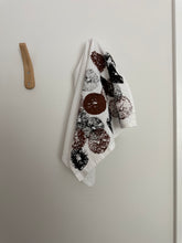 Load image into Gallery viewer, Hand Stamped Tea Towel (18”x 28”)