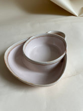 Load image into Gallery viewer, Ceramic Chip + Dip Bowl - White