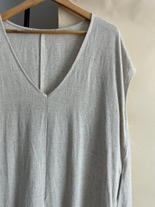Linen (Blend) Swing Dress