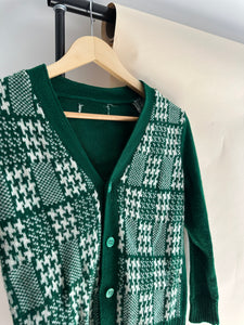 Vintage Knit Cardigan (Sized XXS/XS)