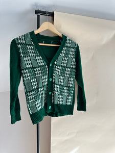 Vintage Knit Cardigan (Sized XXS/XS)