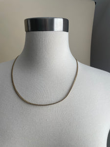 Vintage Serpentine Chain Necklace