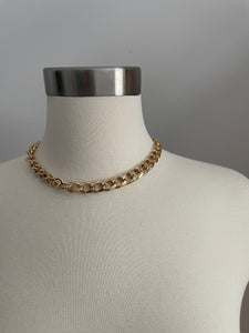 Vintage Gold Chain Necklace