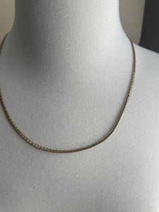 Vintage Serpentine Chain Necklace