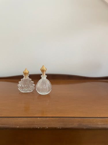 2 Vintage Perfume Bottles